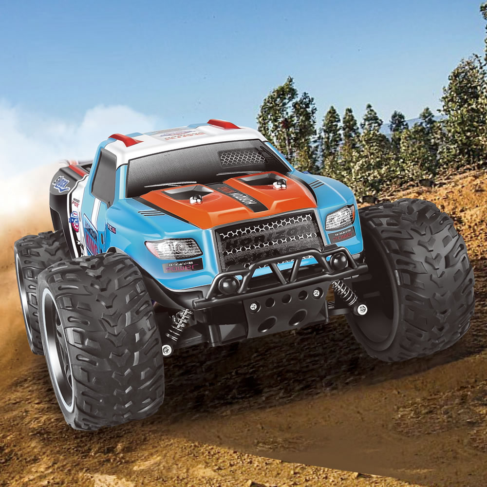 FAST GEARZ - Massafra1:10 Electric Remote Control Off Road Monster Truck Kids 2.4G Full Function RC 12km/H High Speed Rally Car